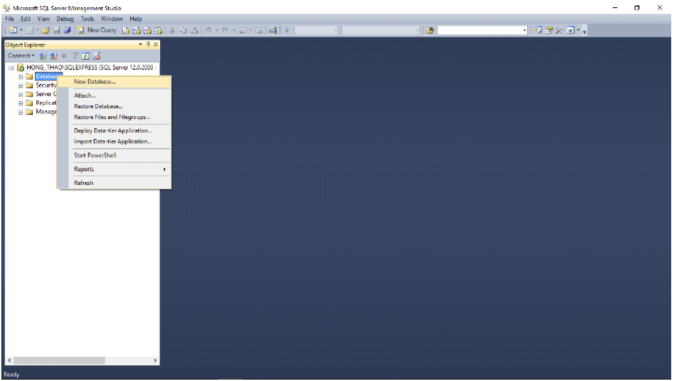 cấu hình SQL Server 2014