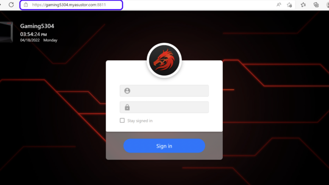 Hướng dẫn dùng nas làm Webserver